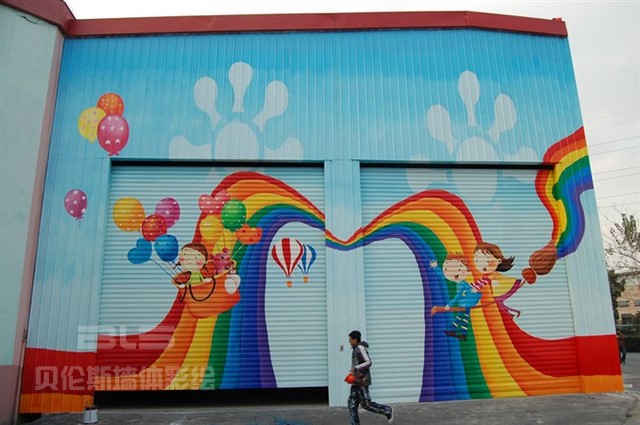 苏州乐园彩车房彩绘